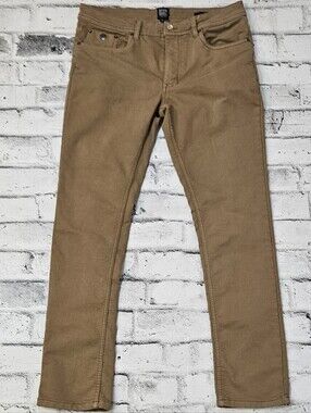 Point Zero Vintage Stretch Slim Straight Khaki Jeans Mens 33